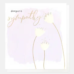 Stems Sympathy Card>Caroline Gardner Fashion