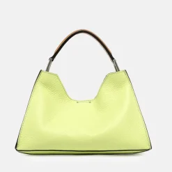 Sunny Yellow Leather Aurora Grab Bag><noscript><img width=