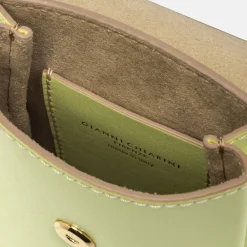 Sunny Yellow Leather Corallo Phone Bag><noscript><img width=