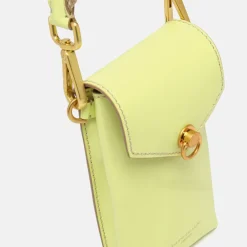 Sunny Yellow Leather Corallo Phone Bag><noscript><img width=