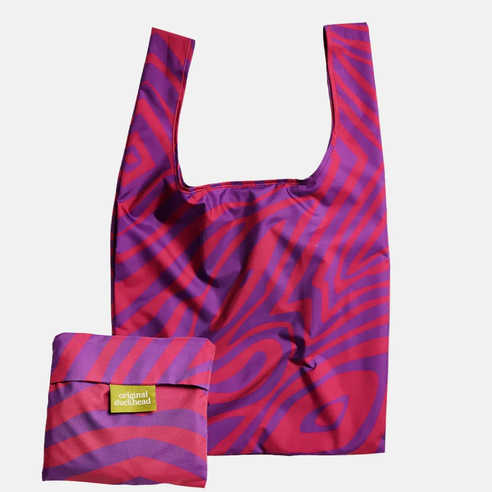 Swirl In Pink Reusable Eco Shopper Bag>Caroline Gardner Fashion