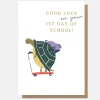 Tortoise First Day Of School Card>Caroline Gardner Hot