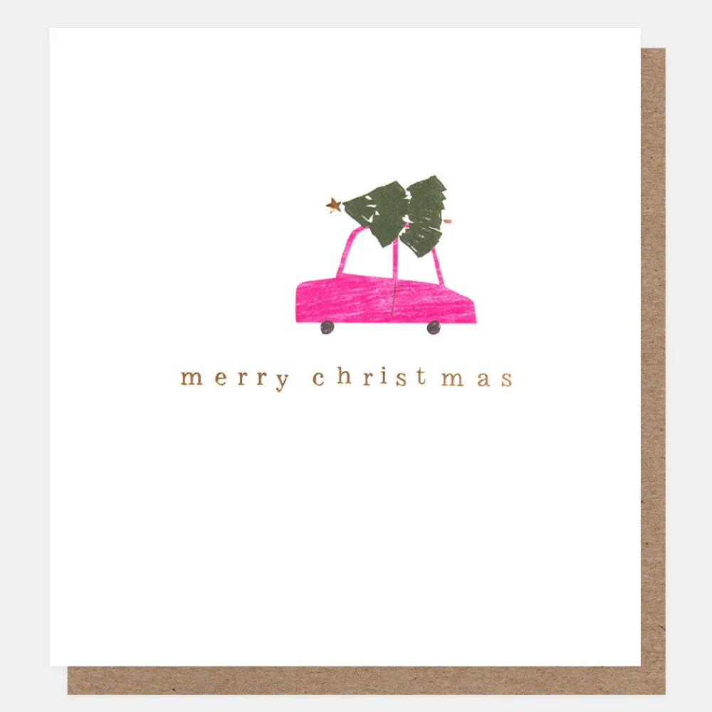 Tree & Car Mixed Charity Christmas Cards Pack of 8>Caroline Gardner Best Sale