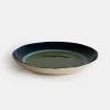 Tundra Blue/Green Ceramic Plate>Caroline Gardner Best