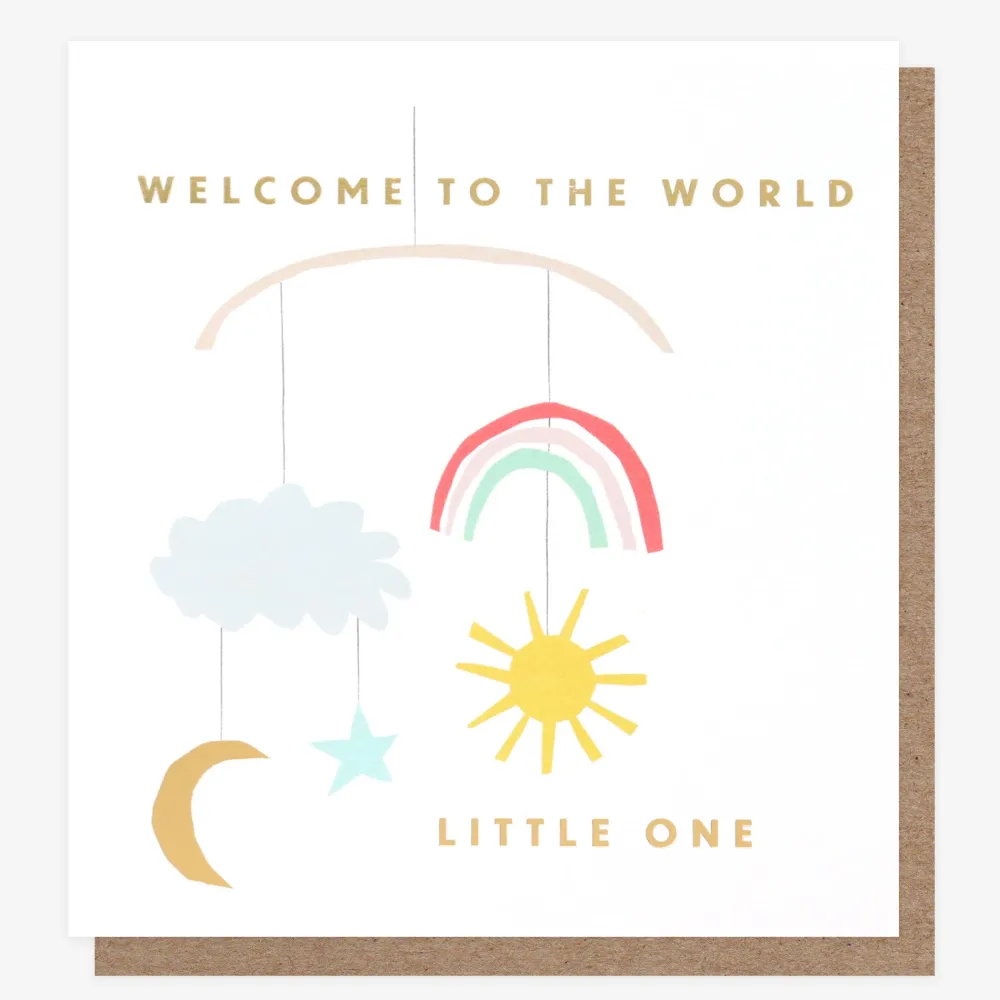 Welcome To The World New Baby Card>Caroline Gardner Best