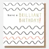 Wiggle Birthday Card>Caroline Gardner Sale
