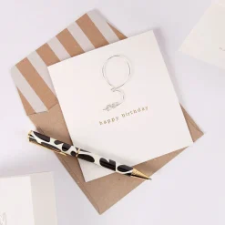 Wire Balloon Birthday Card>Caroline Gardner New