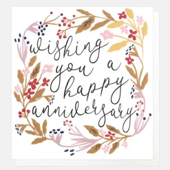 Wishing You A Happy Anniversary Card>Caroline Gardner Flash Sale