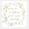 Wreath Sympathy Card>Caroline Gardner Discount